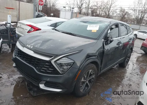 2025 Kia Sportage Ex z USA, uszkodzony, nr VIN KNDPV3DFXS7336958